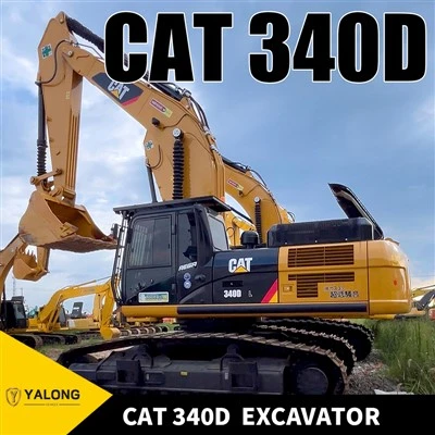 Cat 340d 掘削機